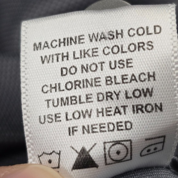 Mizzen+Main Mens Performance Polo Shirt XL Gray Short Sleeve Golf Stretch - Picture 7 of 11